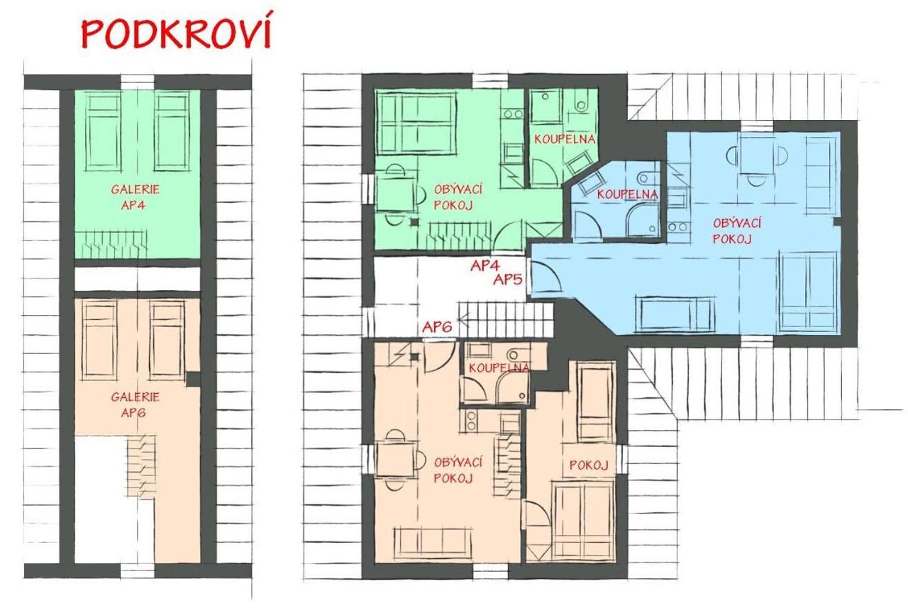 Apartmany U Muzea Horní Blatná Eksteriør billede