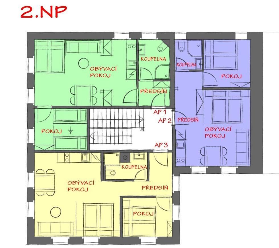 Apartmany U Muzea Horní Blatná Eksteriør billede